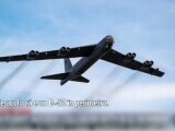Catastrofă aviatică evitată la mustață de pilotul unei aeronave civile, care a trecut milimetric de un bombadier B-52