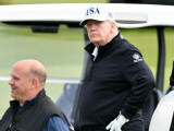 Donald Trump s-a relaxat la golf, în Scoția. Motivul pentru care va inaugura un teren care va purta numele mamei sale