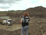 Balastieră ilegală pe Crișul Negru, descoperită în Bihor. Operațiunea clandestină, demascată de un ONG