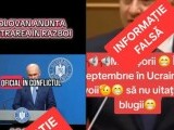 MAI combate un fake-news viral cu Ilie Bolojan care ar anunţa intrarea României în război, în luna septembrie