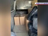 Percheziții în Mehedinți și Dolj. Polițiștii au ridicat 38.000 de pachete de țigări și sume mari de bani