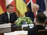 O remarcă făcută de Trump în urechea lui Macron, în Biroul Oval, captată de un microfon rămas deschis. Ce i-a șoptit