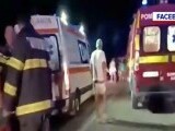 Accident grav în Brăila, cu patru răniți. Două mașini s-au izbit frontal, după o depășire forțată