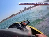 Momentul în care un bărbat de 45 de ani este salvat din largul mării, în Mamaia | VIDEO