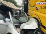 Cum s-a produs tragedia de pe „Drumul morții”. O femeie a murit, iar fiicele ei sunt în stare gravă