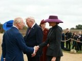 Gluma spusă de regele Charles când i-a primit pe Donald și Melania Trump la Windsor. Replica a stârnit râsete