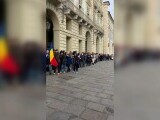 „Hora Unirii” a cucerit Torino. Mii de oameni au sărbătorit România în inima orașului. VIDEO