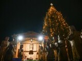 Festivitățile de Crăciun au revenit în Betleem, pentru prima dată în ultimii doi ani. Bradul a fost aprins