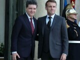 Nicuşor Dan, primit la Palatul Élysée de Emmanuel Macron în cadrul vizitei oficiale la Paris | Video