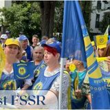 Proteste ale sindicaliștilor în fața Palatului Cotroceni. Liderul „Solidaritatea Sanitară”: Cerem o nouă lege a (…)
