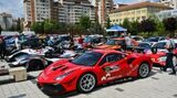 E spectacol al cailor putere la Harghita Băi. De la Ferrari, la monoposturi, 80 de mașini la start