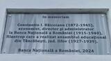 Inaugurarea plăcii comemorative Constantin Băicoianu la Tâncăbești
