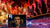 Mită electorală de la festivalul satanist UNTOLD: Nicușor Dan se simte în elementul lui