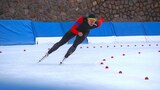Patinaj printre jaloane de incompetență. Eduard Nițu, prima medalie de aur din istorie pentru România
