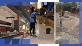 O dată la 100 de ani. Codul portocaliu a făcut ravagii în București – IMAGINI INCREDIBILE