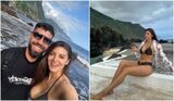 “Frumuseţe a naturii”. Soţia cu 15 ani mai tânără a lui Marius Constantin, ipostaze incendiare în vacanţa spectaculoasă