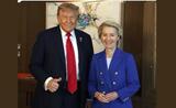 Ursula von der Leyen s-a întâlnit cu Donald Trump la summitul G7