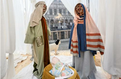 Bruxelles provoacă indignare cu o scenă a nașterii lui Iisus fără chipuri, „inclusivă”