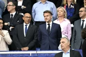 Macron a fost huiduit la finala Cupei Franței, meci disputat pe Stadionul Franței între Lens și Nice