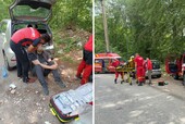 Un turist s-a lovit la cap după ce a încercat să se cațere fără echipament pe un traseu de via ferrata din Vârtop