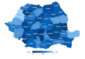 Harta publicată de premierul Bolojan de care se tem toţi primarii din ţară. Cum arată situaţia României pe judeţe la (…)