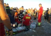 Tragedie pe litoral: A intrat în mare cu un rucsac plin cu nisip şi a fost scos fără suflu