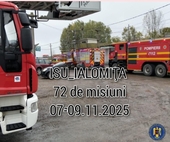 Pompierii ialomițeni, în misiune continuă: 72 de intervenții în 72 de ore. Una dintre misiuni, o femeie salvată după (…)