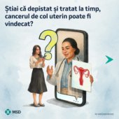 cancercol.ro – noua platformă digitală dedicată conștientizării cancerului de col uterin, care oferă un test de (…)