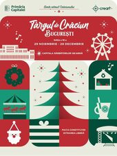 Trei târguri de Crăciun organizate de Primăria Capitalei – în Piața Constituției, Piața Universității și Esplanada (…)