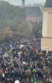 Mii de oameni au ieșit în stradă la Bruxelles! Protestele au degenerat în ciocniri cu poliția și au afectat traficul&nbsp;(…)
