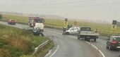 Accident la ieșirea din Biharia, între două autoturisme: o femeie este în cod roșu medical