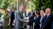 Regele Spaniei a ajuns în România. El va merge cu Nicușor Dan la baza NATO de la Cincu