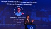 FOTO. Mateusz Morawiecki, fostul premier al Poloniei și președintele ECR, discurs dur la Cluj: Europa își pierde&nbsp;(…)