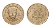 SUA va produce o monedă de 1 dolar cu chipul lui Trump, declară secretarul Trezoreriei