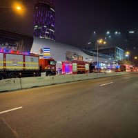 Incendiu la mall Promenada. Au fost evacuate 1100 de persoane