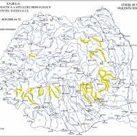 Hidrologii au emis o avertizare de cod galben de inundații, valabilă pentru râuri din 16 județe | Ilfov, Vâlcea&nbsp;(…)