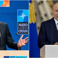 Șeful NATO l-a ironizat pe Vladimir Putin, după ce Kremlinul a amenințat Europa: „L-am văzut îmbrăcat în uniformă (…)