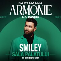 Săptămâna Armoniei la Europa FM! Preț special la concertul simfonic Smiley de pe 30 octombrie 2025!