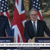 Donald Trump și Keir Starmer anunță un parteneriat strategic de 250 de miliarde de lire sterline | AUDIO
