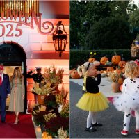 Halloween la Casa Albă. Donald și Melania Trump i-au întâmpinat pe copiii costumați cu această ocazie și le-au (…)