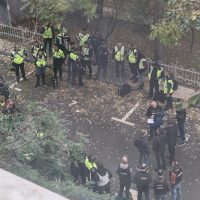 Explozie Capitală | Jandarmii au păzit azi noapte zona afectată de explozie