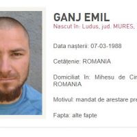 După șase zile de căutări, Emil Gânj, suspect în cazul crimei din Mureș, a fost pus de Poliția Română pe lista „Most (…)