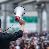Federația Națională a Sindicatelor din Administrație protestează luni după amiază la Palatul Parlamentului