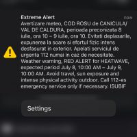 O nouă zi caniculară în toată ţara | Cod roșu în mai multe zone