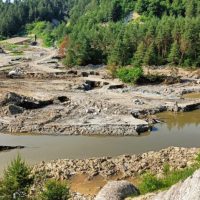 Situația de la Salina Praid. Apar întârzieri pentru devierea pârâului Corund | AUDIO