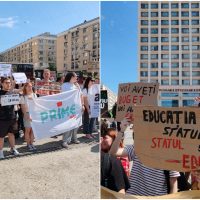 Iași: Studenții protestează față de tăierea burselor: „O să scadă extraordinar de mult bugetul pe care îl aveam până (…)