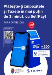 Noi metode de plată a taxelor, impozitelor și a altor venituri la bugetul local Bacău