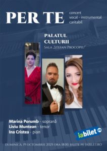 Concert caritabil „PER TE” – solidaritate prin muzică pentru copiii români orfani de război din raionul Cernăuți