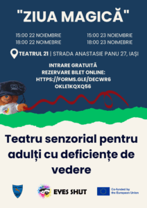 „Ziua Magică”, primul spectacol de teatru senzorial din România