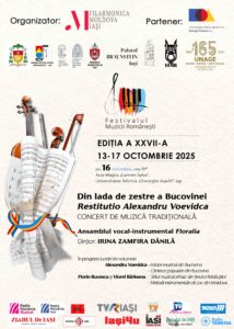 Festivalul Muzicii Românești Ediția a XXVII-a, Iași, 13-17 octombrie 2025